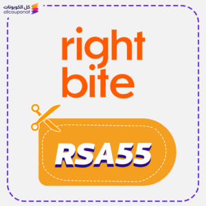 Right Bite discount code RSA55 today
