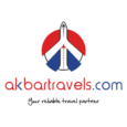Akbar Travels logo png كود خصم اكبر ترافيل